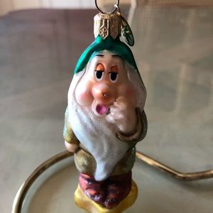 Radko Disney dwarf ornament